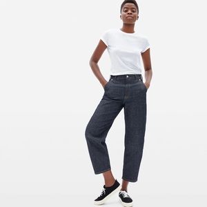 New Everlane the arc curved leg jean sz 28